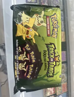 2023 Pokemon -Halloween BOOster Bundle Trick Or Trade 50 Packs-full box! - Image 1