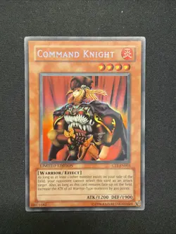 Yu-Gi-Oh! TCG Command Knight CT1-EN003 Secret/Ultra Misprint Error VLP - Image 1