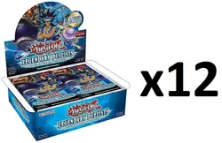 Yugioh Legendary Duelists 9 Duels From The Deep Booster Case (12 Boxes) Sealed! - Image 1