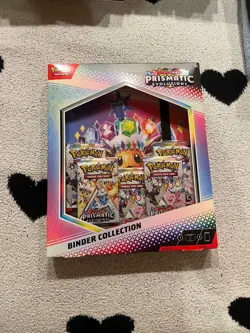 Pokemon Prismatic Evolutions Binder Collection NEW SEALED - Image 1