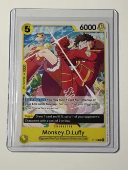 Monkey.D.Luffy (Battle Pack 2026) P-106 One Piece Promotion Cards - Image 1