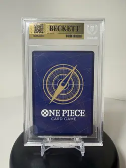 BGS 9.5 Monkey.D.Luffy Gold Foil SP OP05-119 A Fist of Divine Speed - Image 2