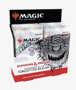 MTG Dungeons & Dragons ADVENTURES IN THE FORGOTTEN REALMS Collector Box English 630509982721 - Image 1