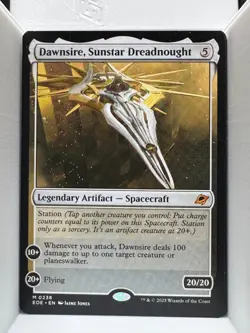 Dawnsire, Sunstar Dreadnought M Edge of Eternities 238 NM - Image 1