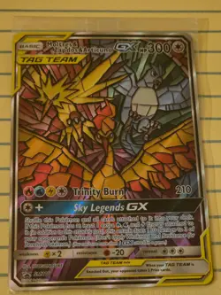 Pokemon TCG Moltres & Zapdos & Articuno GX SM210 Hidden Fates Promo SEALED - Image 2