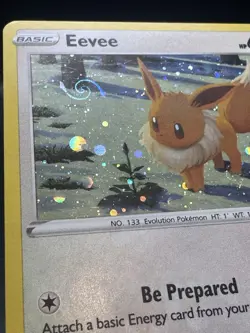 Eevee SWSH190 Pokemon SWSH: Sword & Shield Promo Cards Holo - LP SWIRL - Image 1