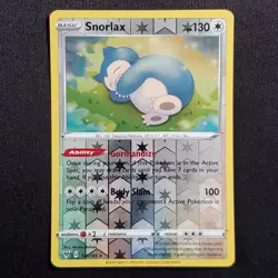 Snorlax 131/185 Reverse Holo Rare Vivid Voltage Pokemon Near Mint - Image 1