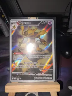 Alakazam 009 Promo Pokemon Center Stamped NM - Image 2