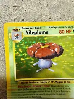 1999 Pokemon Jungle Vileplume Holo Rare #15/64 Wizards of the Coast WOTC - Image 5