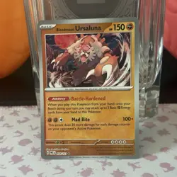 Bloodmoon Ursaluna Sv: Prismatic Evolutions 054/131 Rare Master Ball Holo EN - Image 1