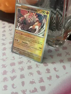 Bloodmoon Ursaluna Sv: Prismatic Evolutions 054/131 Rare Master Ball Holo EN - Image 2
