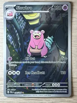 Pokemon TCG Slowbro 090/084 Illustration Rare Pitch Black NM IR Me05 - Image 1