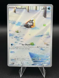 Pokemon Snorunt 188/182 SV: Paradox Rift Illustration Rare - Image 1