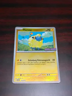 Pokemon TCG Bahasa Indonesia Language Mareep ANCAMAN BAYANGAN STAMP PROMO - Image 1
