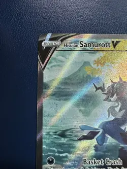 Hisuian Samurott V GG51/GG70 Holo - Pokemon Crown Zenith NM - Image 2