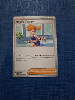 Misty's Vitality 080/084 Uncommon Pitch Black Pokemon Near Mint - Image 1