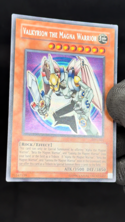 Valkyrion the Magna Warrior SDD-001 Secret Rare GBA Game Promo Yugioh TCG 2003 - Image 2