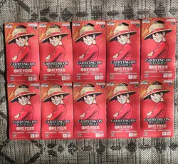 One Piece TCG: Carrying On His Will Sleeved Booster OP13 English (Lot Of 10) - Image 1