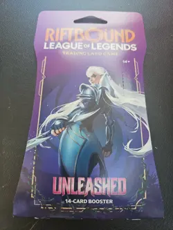 One Piece TCG English UNLEASHED Sleeved Booster Pack SEALED - 14 CARD BOOSTER - Image 1