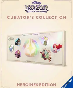 PRESALE Ravensburger Disney Lorcana TCG Heroine Curator's Collection Box - Image 1