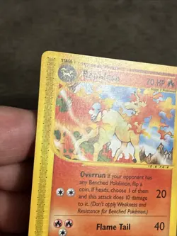 Rapidash Non Holo Rare 62/165 Pokemon Expedition NM/LP - Image 2
