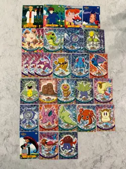 1999 Vintage Topps Pokemon (TV Animation Ed.) - 54 Card Lot - Blue Logo - LP+ - Image 2