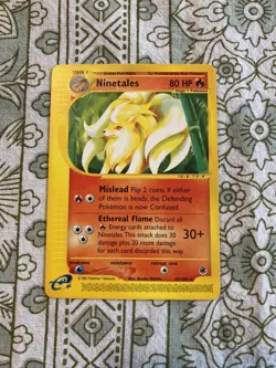 Ninetales Expedition Pokemon RARE Non Holo 57/165- MINT - Image 1