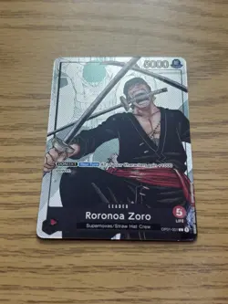 RORONOA ZORO 25TH ANNIVERSARY ALT ART OP01-001 - ONE PIECE CARD GAME - Image 2