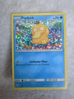 McDonald's 2018 Pokemon TCG Psyduck Holo Card 2/12 Promo - Image 1