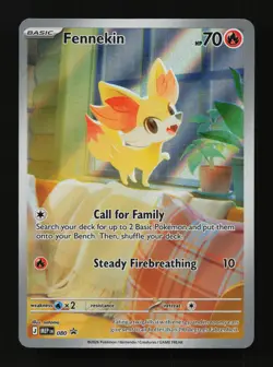 Fennekin 080 Holo Promo ME: Mega Evolution Promo Pokemon Cards - Image 1