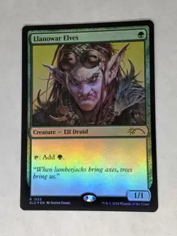 MTG Llanowar Elves FOIL Secret Lair - SLD / 1553 - - Image 1