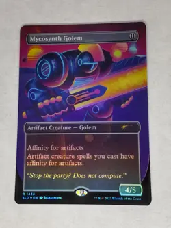 MTG Mycosynth Golem FOIL Secret Lair - SLD / 1433 - - Image 1