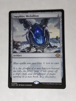 MTG Sapphire Medallion - MH3 / 0296 - - Image 1