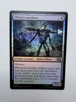 Ultron’s Auxiliary 0669 Foil Marvel Super Heroes MTG NM IN HAND - Image 1