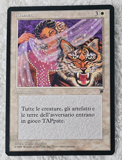 MTG 1995 Italian Legends KISMET White Enchantment Pack Fresh NM+ - Image 1