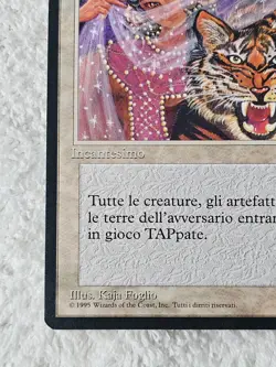MTG 1995 Italian Legends KISMET White Enchantment Pack Fresh NM+ - Image 5
