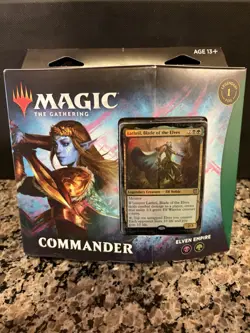 MTG Elven Empire Commander Deck Factory Sealed New Kaldheim Lathril Elf Precon - Image 1
