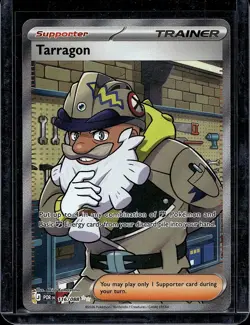 Tarragon 116/088 SIR ME03 Perfect Order NM Pokemon Card Full Art Holo - Image 1