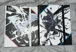 Pokemon Black Bolt & White Flare Binder ONLY Set - *1 of Each* BOTH Brand New - Image 1