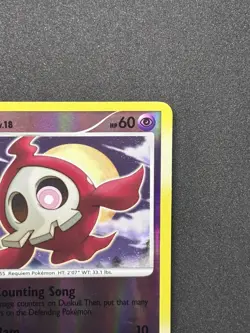 Pokemon TCG Stormfront Shiny Duskull SH2 Reverse Holo Rare - Image 2