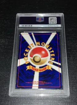 2000 Pokemon Japanese PSA 9 Neo Premium File 2 Entei Reverse Holo Promo Card - Image 2