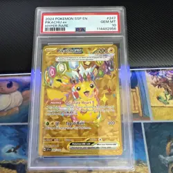 Pokemon - Pikachu EX 247/191 - Surging Sparks Hyper Rare 247 - PSA 10 - Gem Mint - Image 1