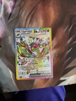 Flygon ex Special Illustration Rare #222/191 – Pokemon Surging Sparks Near Mint - Image 1