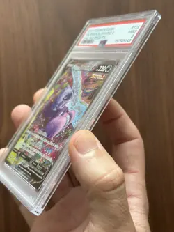 2021 Pokemon SWSH Galarian Slowking V Full Art Chilling Reign PSA 9 (179) - Image 3
