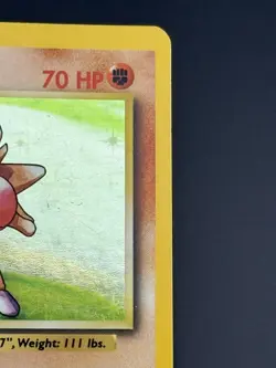 Hitmochan 07/102 - Vintage Pokemon Base Set - Holo Unlimited - MP - Image 2