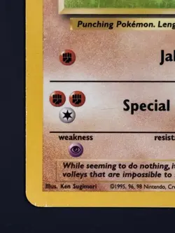 Hitmochan 07/102 - Vintage Pokemon Base Set - Holo Unlimited - MP - Image 3