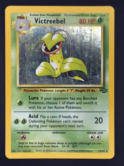 Victreebel 14/64 - Vintage Pokemon Jungle Set - Holo Unlimited - LP - Image 1