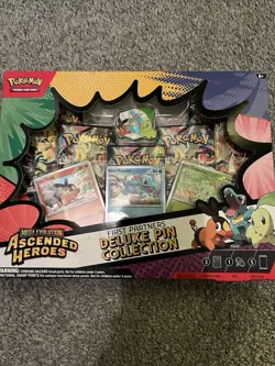 Pokemon TCG Mega Evolution: Ascended Heroes Deluxe Pin Collection Sealed - Image 1