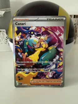 Pokemon TCG Canari 291/217 Ascended Heroes Special Illustration Rare MINT - Image 1