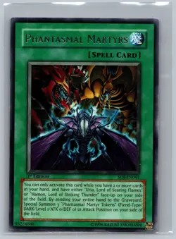 Yu-Gi-Oh! TCG Phantasmal Martyrs #SOI-EN041 1st Edition CCG Shadow of Infinity - Image 1